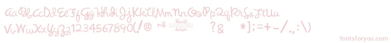 Synchronous Font – Pink Fonts