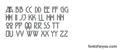 Belladonastencil Font