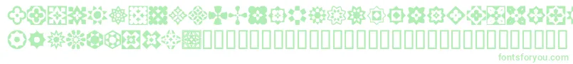 ItalianMosaicOrnaments-Schriftart – Grüne Schriften