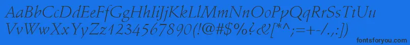 Más sobre la fuente StempelSchneidlerLtLightItalic fuente StempelSchneidlerLtLightItalic – Fuentes Negras Sobre Fondo Azul
