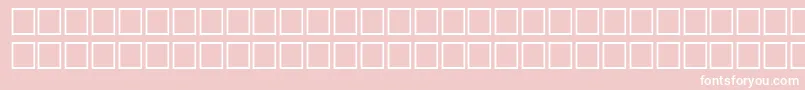 Police Freehand – polices blanches sur fond rose