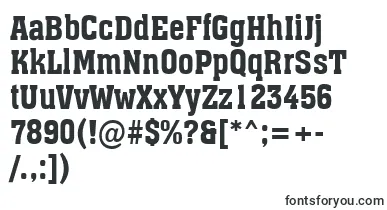 AAssuannr font – block Fonts