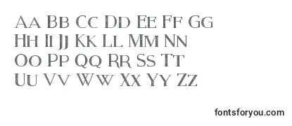 ModernSerifEroded Font