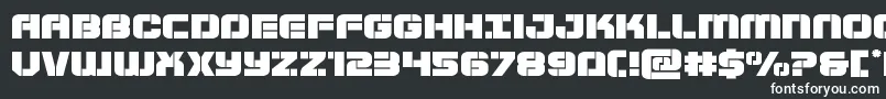 Шрифт Supersubmarineexpand – белые шрифты