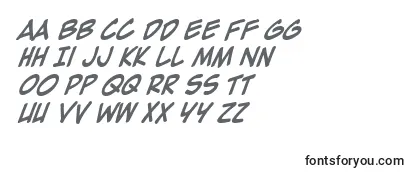 ZapRaygunV2.0Italic-fontti