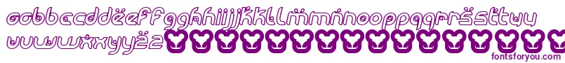 MoogwaiThinoblique Font – Purple Fonts