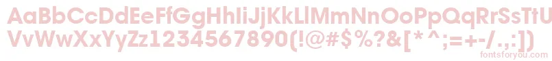 En savoir plus sur la police AAvantebsExtrabold Police AAvantebsExtrabold – polices roses sur fond blanc