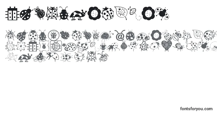 Fuente LadybugDings - alfabeto, números, caracteres especiales