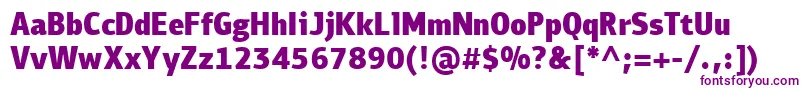 PfbulletinsansproBlack Font – Purple Fonts
