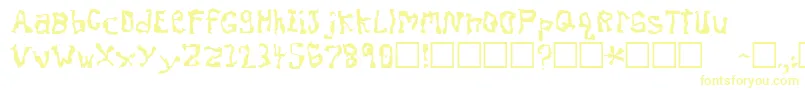 DissonantFractured Font – Yellow Fonts