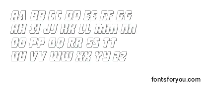 Review of the Intergalactic3Dital Font