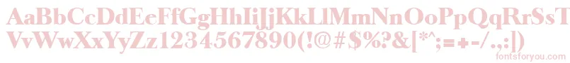 OldbaskervilleHeavy Font – Pink Fonts