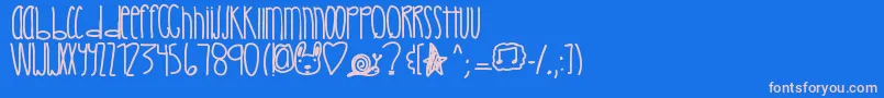 Подробнее о шрифте Crystalcastles Шрифт Crystalcastles – розовые шрифты на синем фоне