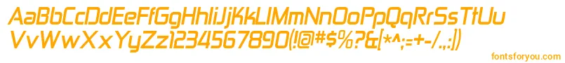 ZektonrgBolditalic Font – Orange Fonts