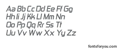 ZektonrgBolditalic Font