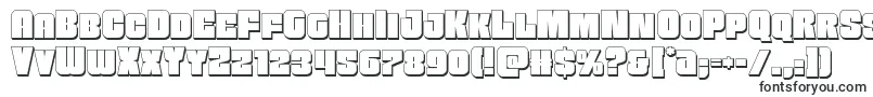 Шрифт Funkmachine3D – шрифты для логотипов