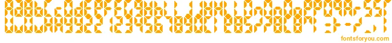 BittypixCountdown Font – Orange Fonts