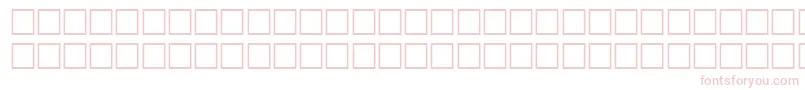 EntrezRegular Font – Pink Fonts on White Background