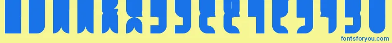 More about FbCatbop Font FbCatbop Font – Blue Fonts on Yellow Background