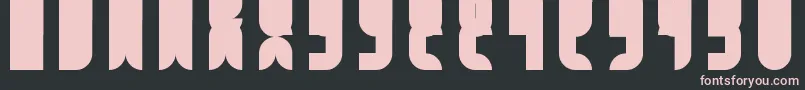 FbCatbop Font – Pink Fonts on Black Background