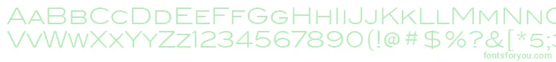 BlairItcLight Font – Green Fonts on White Background