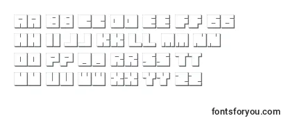 OkiExtrude Font