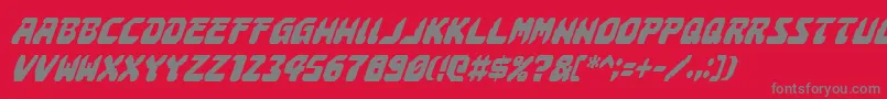 Подробнее о шрифте AstropolisCondensedItalic Шрифт AstropolisCondensedItalic – серые шрифты на красном фоне