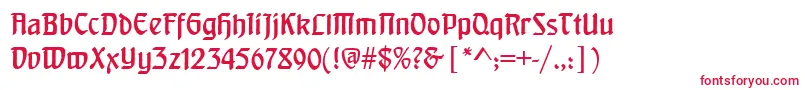 Dsbehrensschrift Font – Red Fonts