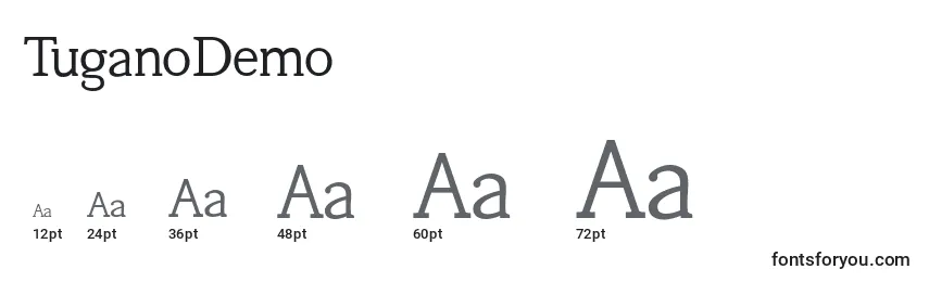 TuganoDemo (45615) Font Sizes