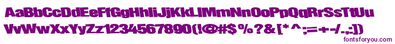 Więcej informacji o czcionce Childsplaytype64Bold Czcionka Childsplaytype64Bold – fioletowe czcionki