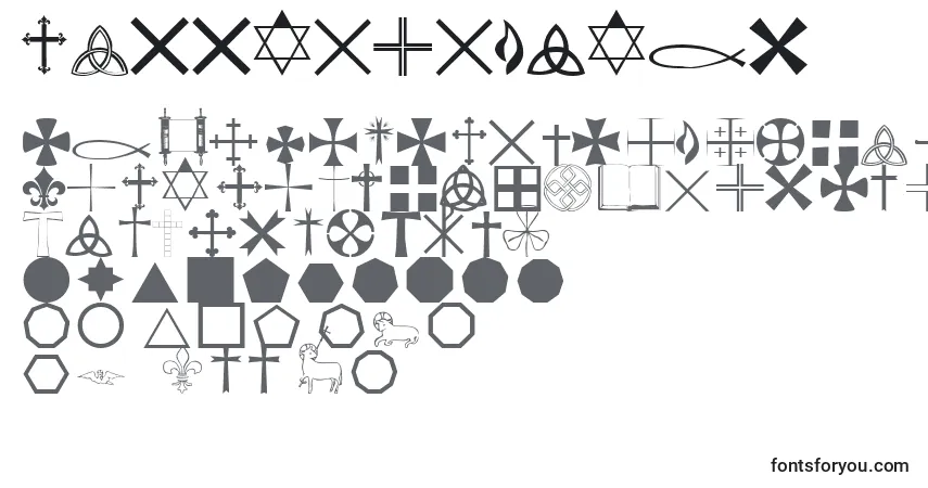 Czcionka LittleRegular – alfabet, cyfry, specjalne znaki