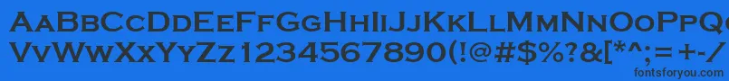 More about StCopperplateBold Font StCopperplateBold Font – Black Fonts on Blue Background