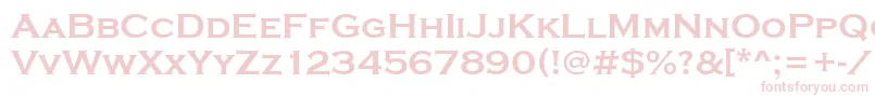 StCopperplateBold Font – Pink Fonts on White Background