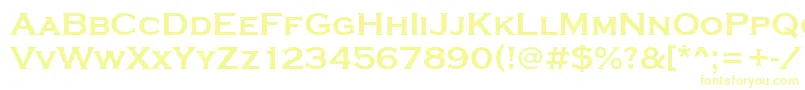 StCopperplateBold-Schriftart – Gelbe Schriften