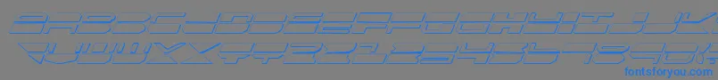 More about Qmarksi Font Qmarksi Font – Blue Fonts on Gray Background
