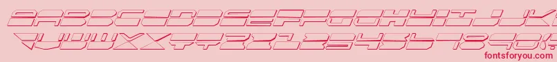 Qmarksi Font – Red Fonts on Pink Background