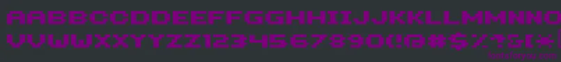 Hiloginbold Font – Purple Fonts on Black Background