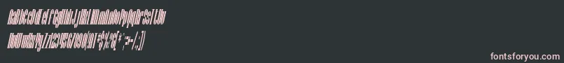 En savoir plus sur la police SfBaroquesqueCondensedOblique Police SfBaroquesqueCondensedOblique – polices roses sur fond noir