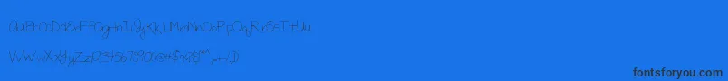 Más sobre la fuente MtfMegan fuente MtfMegan – Fuentes Negras Sobre Fondo Azul