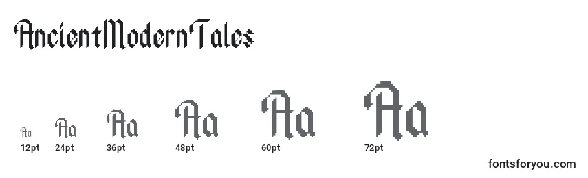AncientModernTales Font Sizes