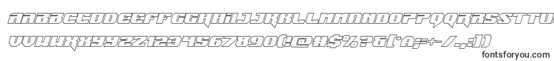 Шрифт Jumpersoutital – футуристические шрифты