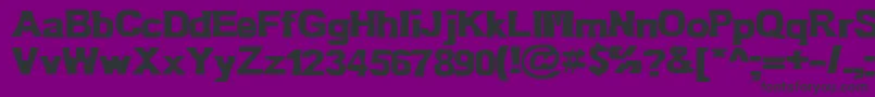 Шрифт Bn Oldfashion – чёрные шрифты на фиолетовом фоне