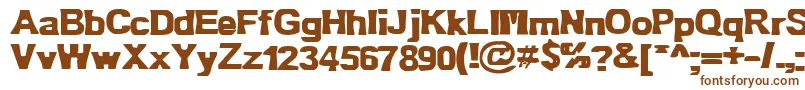 Шрифт Bn Oldfashion – коричневые шрифты