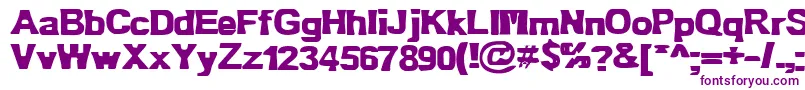 Bn Oldfashion Font – Purple Fonts on White Background