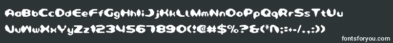 DetonatorCondensed Font – White Fonts