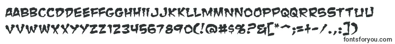 ZombieGutsSquished-Schriftart – Schriftarten, die mit Z beginnen