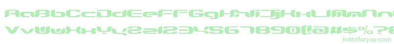 Fonte Teknikohlremix01Normal – fontes verdes