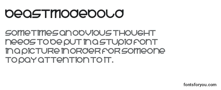 BeastmodeBold Font