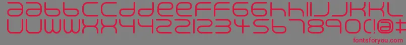 Creaminal Font – Red Fonts on Gray Background