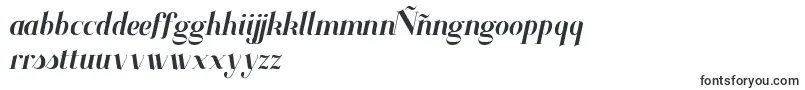 Шрифт SantanderItalic – филиппинские шрифты